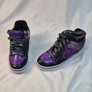 Heelys Kids Black and Purple Sneakers Size Youth 2
